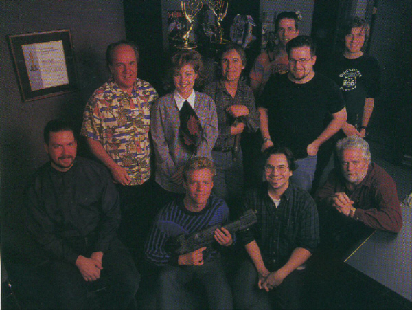 The Flash Film Works crew in 1998